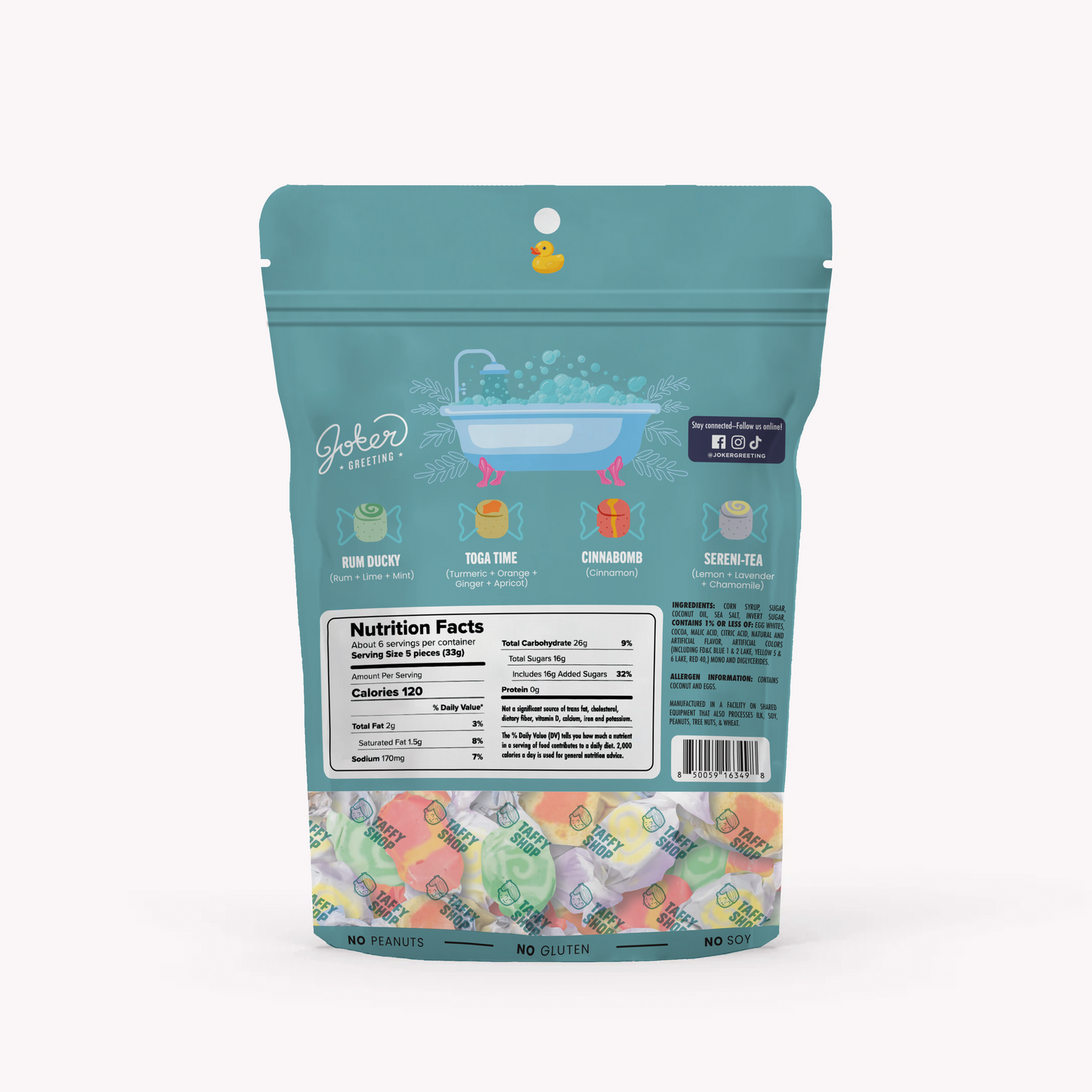 Bath Bomb Taffy Bites