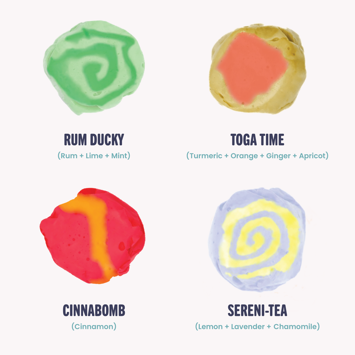 Bath Bomb Taffy Bites