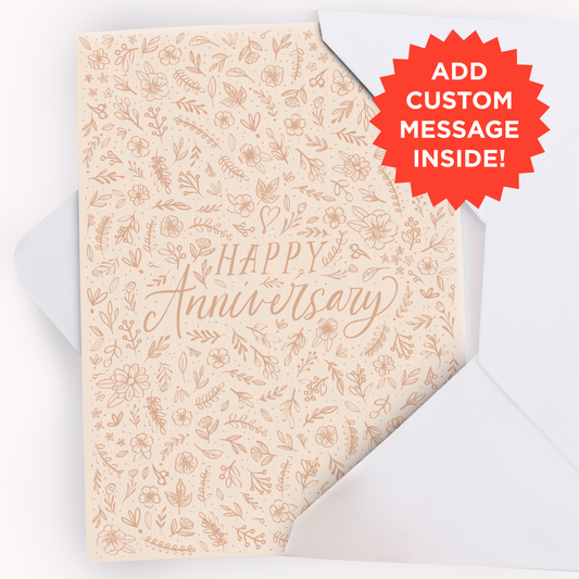 Endless Anniversary Card - Gift Delivery