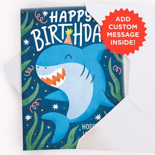 Endless Baby Shark Birthday Card - Gift Delivery