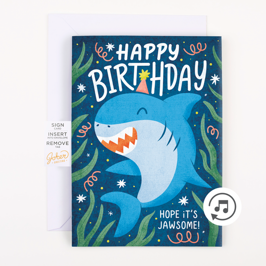 Endless Baby Shark Birthday Card - Gift Delivery