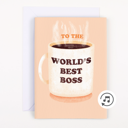 Endless Best Boss Card  - Gift Delivery