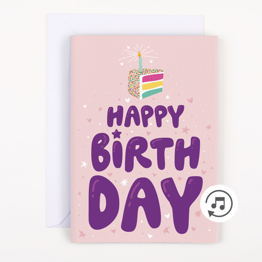 Endless Cake Birthday Card - Gift Delivery