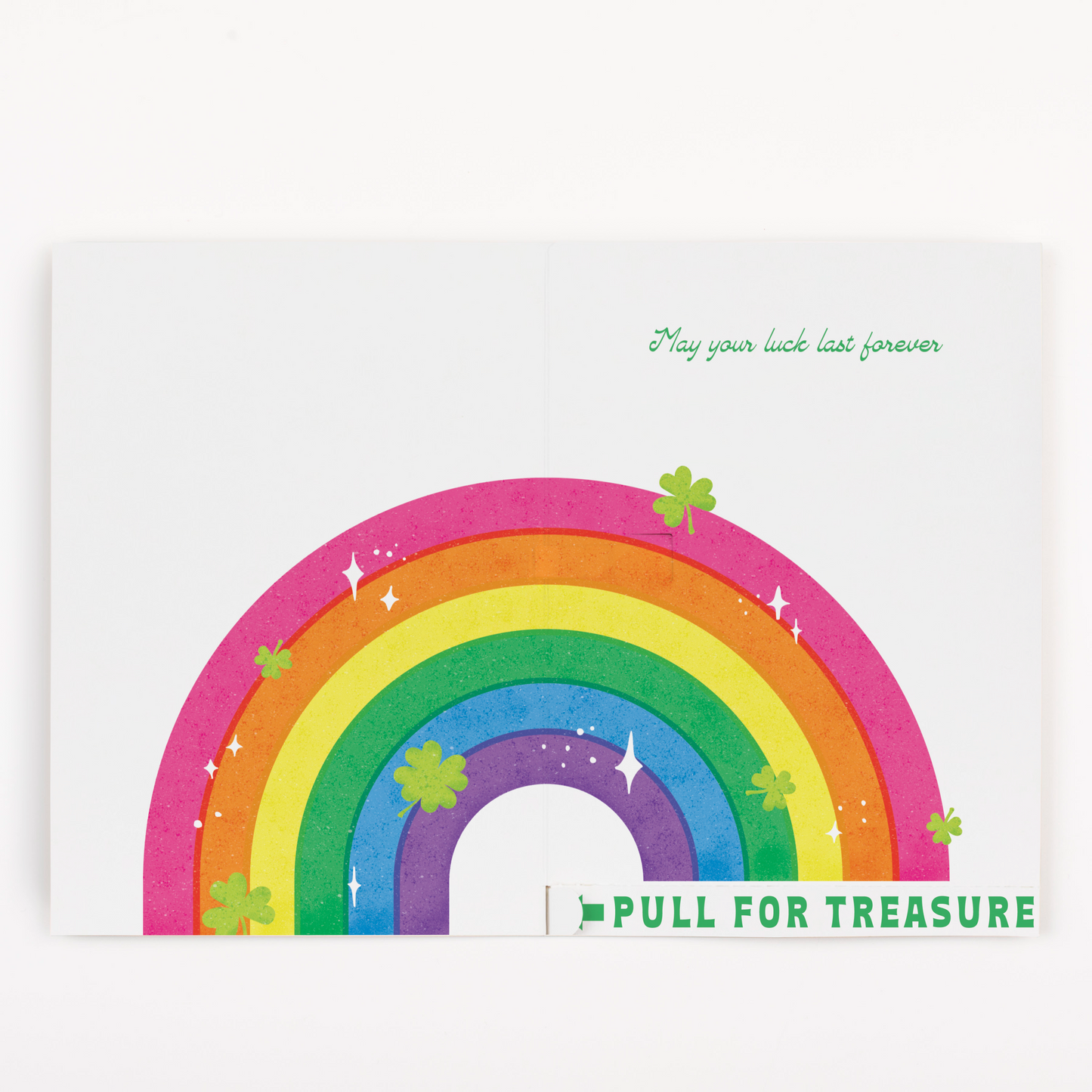 Endless Bagpipes St. Patricks Day Sticker Surprise Card - Gift Delivery