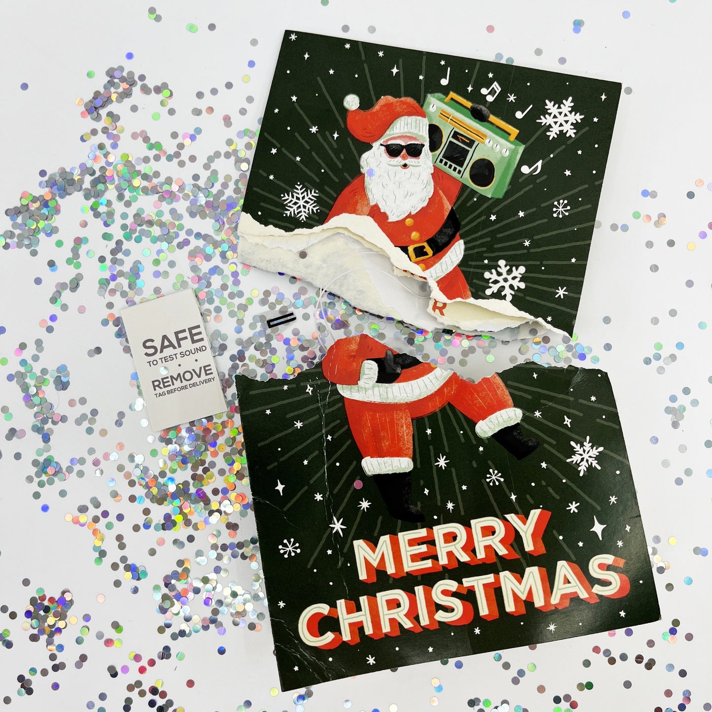 Endless "Never Gonna Give You Up" Christmas Card - Gift Delivery