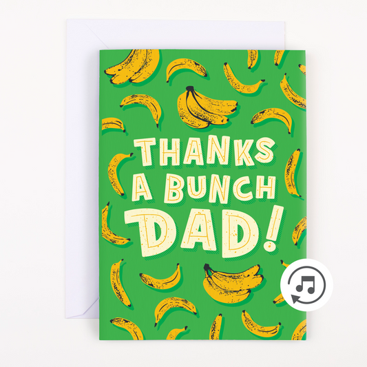 Endless Dad, Dad, Dad Thank You Card  - Gift Delivery