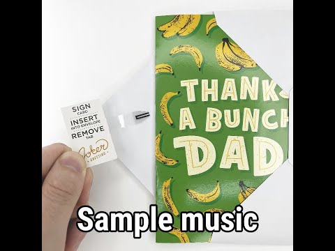 Endless Dad, Dad, Dad Thank You Card  - Gift Delivery